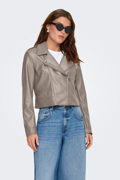 Only Chaqueta biker piel vegana