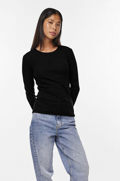 Pieces T-shirt riscas manga comprida