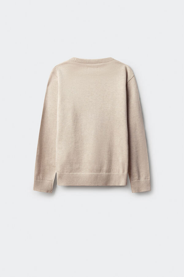 Springfield Kids Camisa básica com cotoveleiras para criança cru