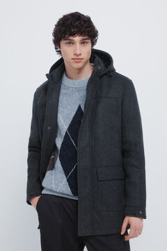 Springfield Long wool -effect parka