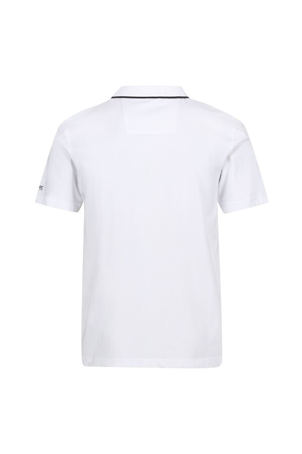 Springfield Sustainable cotton polo shirt white