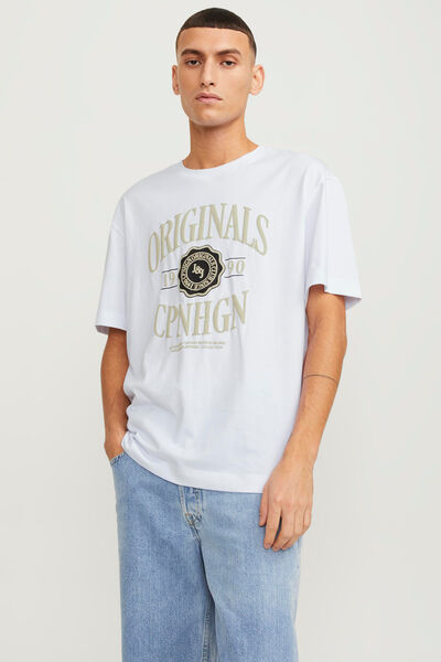 Springfield Relaxed fit T-shirt white