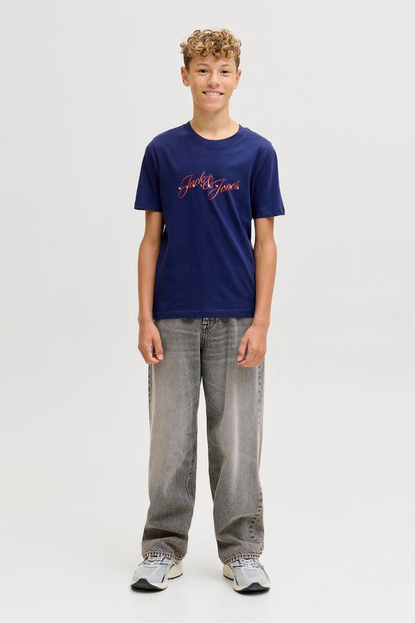 Jack & Jones Junior Baggy jeans Crna