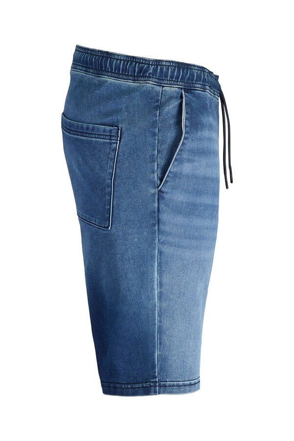 Jack & Jones Cotton regular Bermuda shorts blue