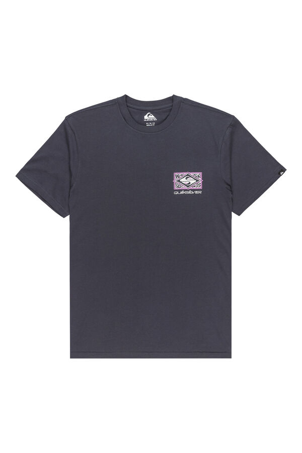 Quiksilver Evo Crisis - for men short sleeve -Shirt Siva