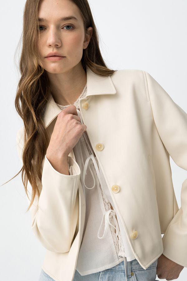 Tiffosi Oversized coat brown