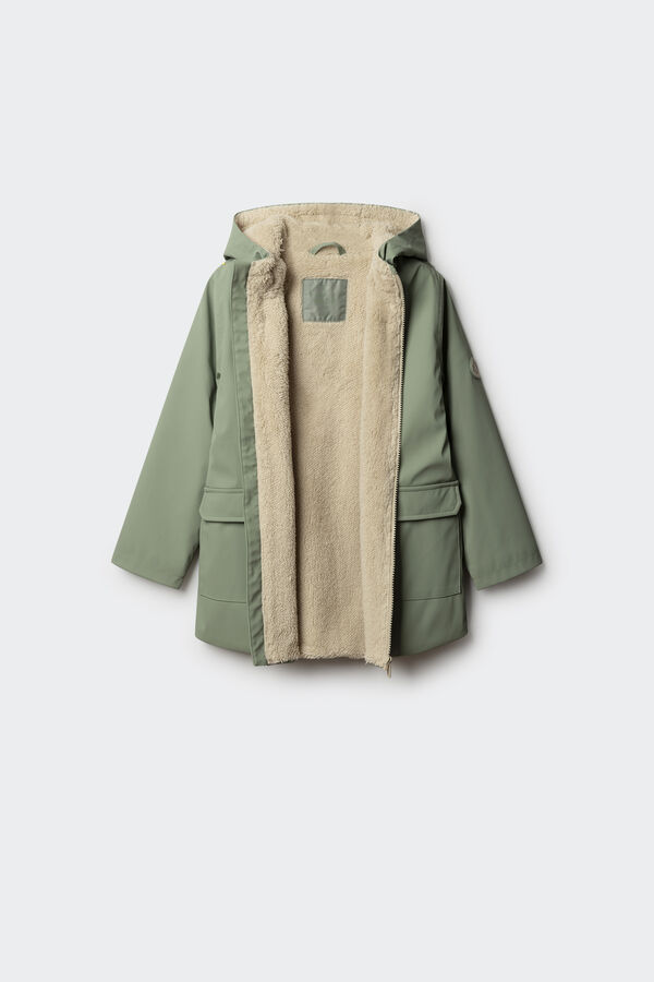 Springfield Kids Chaqueta ENGOMADA niña verde