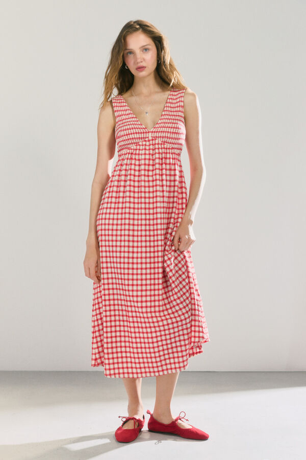 High Spirits Clover Dress rojo