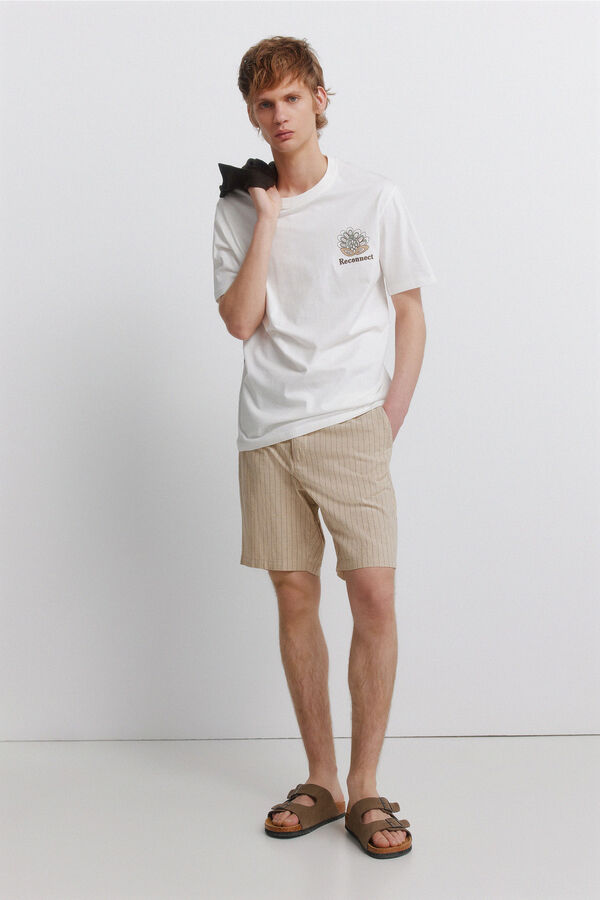 Springfield T-shirt Indiana bege