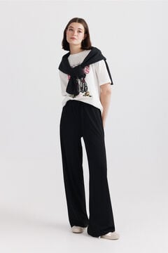 Springfield Fluid viscose trousers