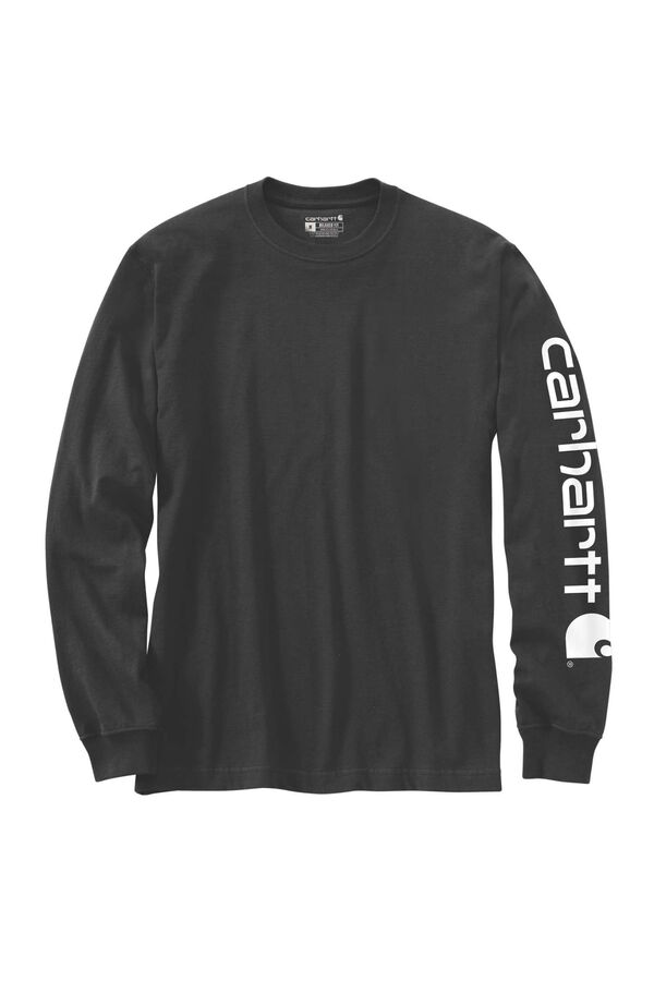 Carhartt Long sleeve T-shirt logo black
