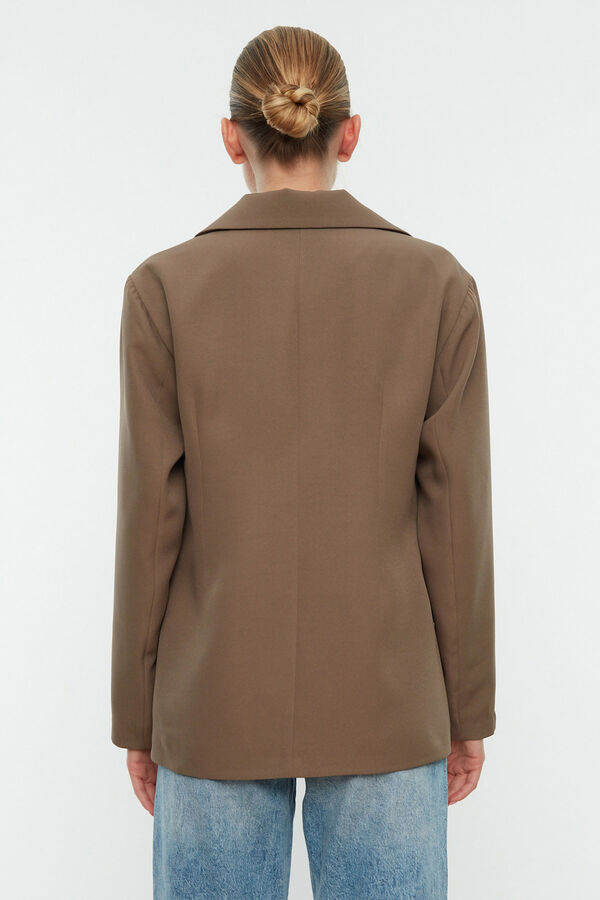 Trendyol Blazer oversize nude