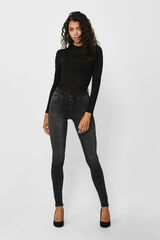 Only Mock turtleneck jumper black
