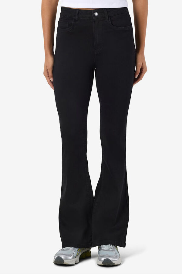 Noisy May Black flared jeans black