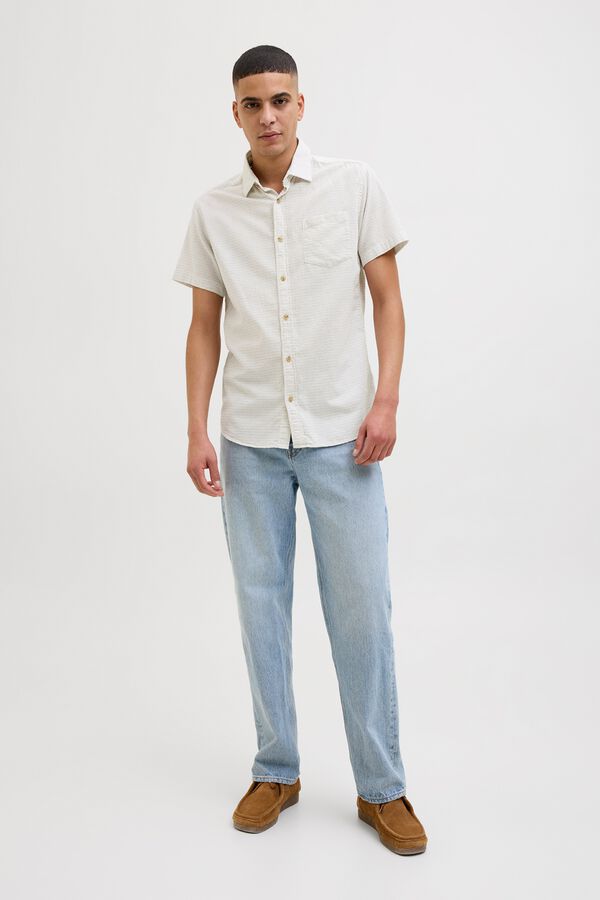 Jack & Jones Camisa comfort fit blanco