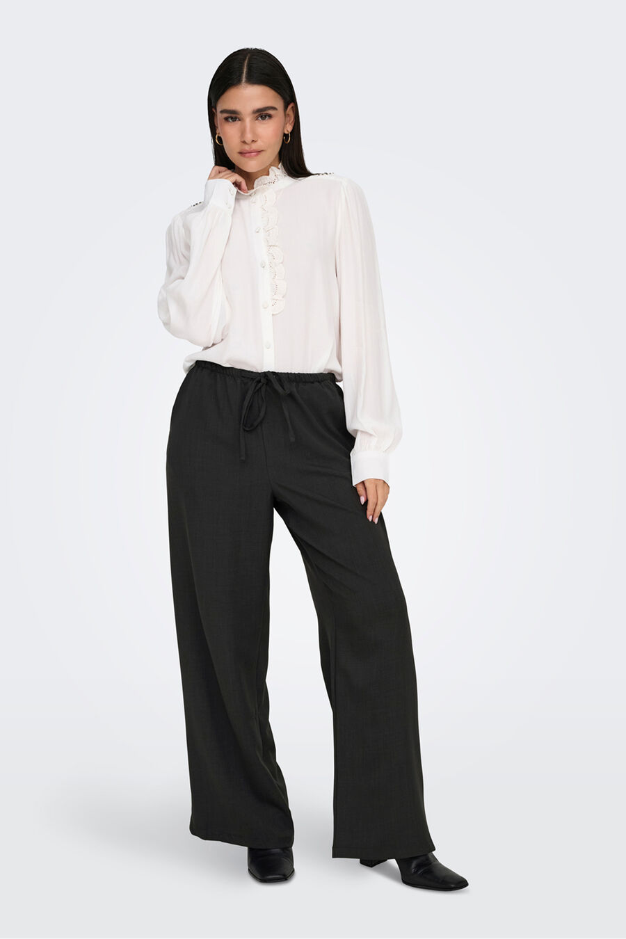 Pantalón ancho fluido