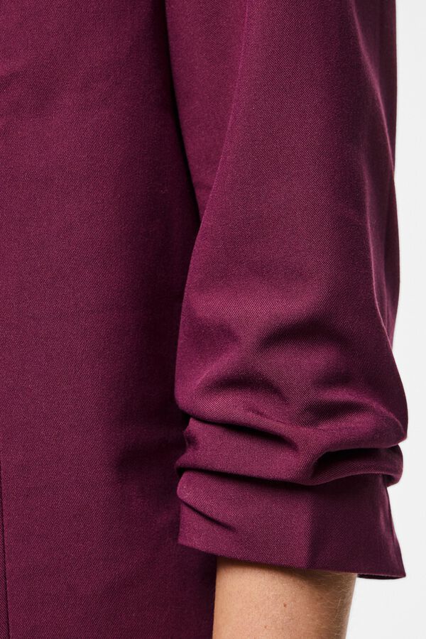 Pieces 3/4 sleeve blazer pink
