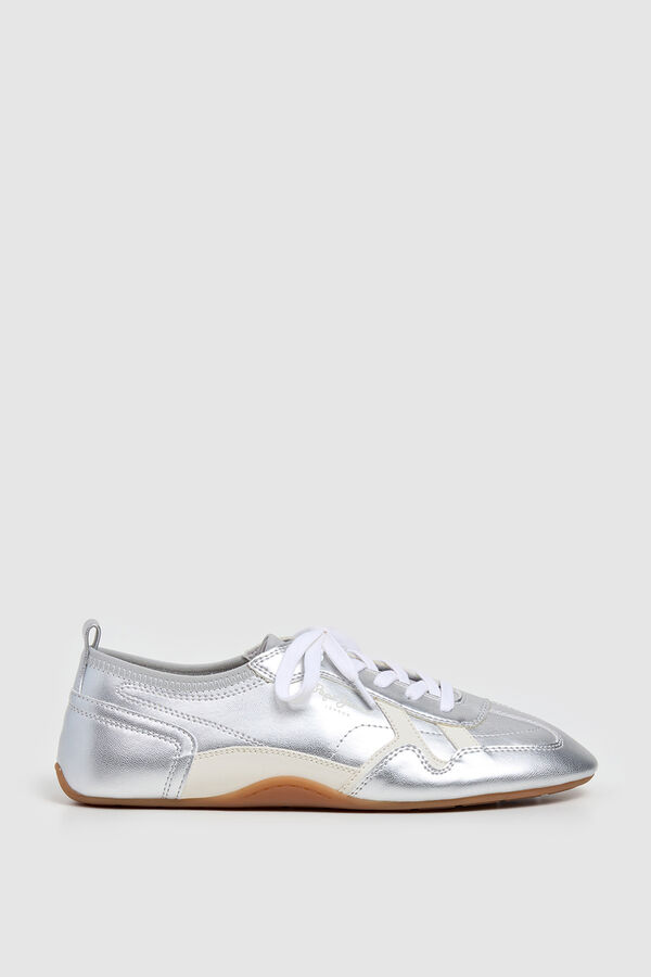 Pepe Jeans Sneaker ultraleve Noa Shine W cinzento