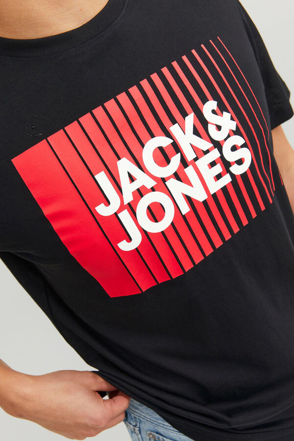 Jack & Jones Standard fit T-shirt black