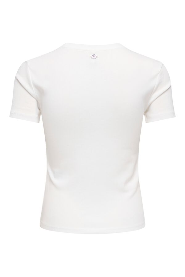 Only Short-sleeved T-shirt white