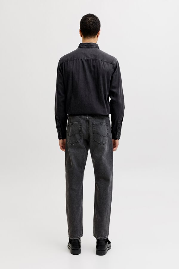 Jack & Jones Denim regular shirt black