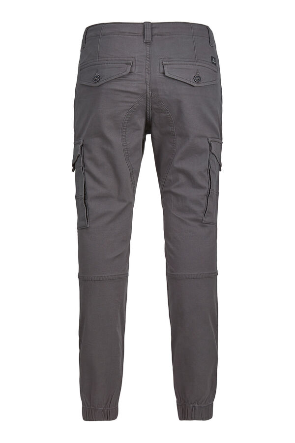 Jack & Jones Junior Pantal&oacute;n cargo gris