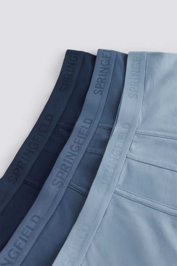Springfield Pack 3 boxers blue