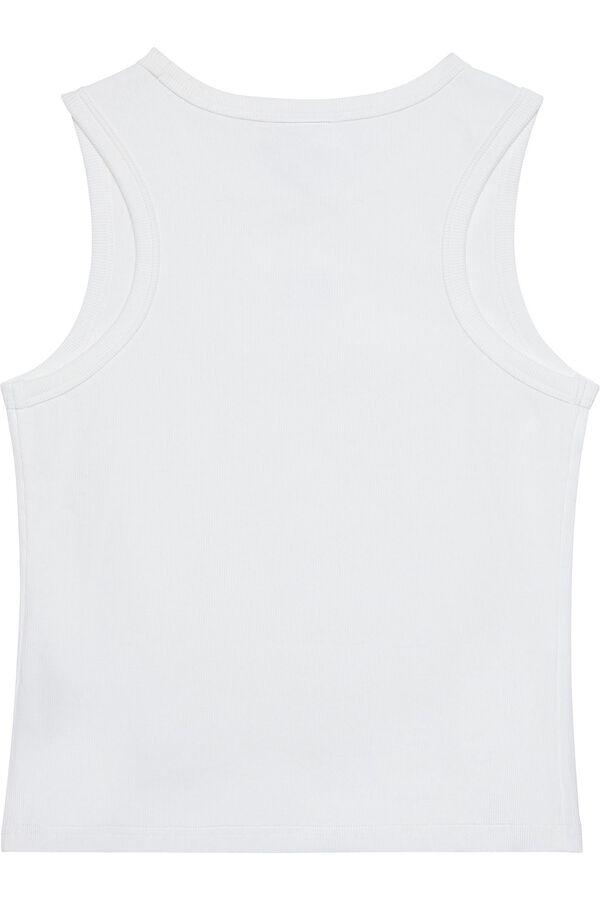 Calvin Klein T-shirt sem mangas branco