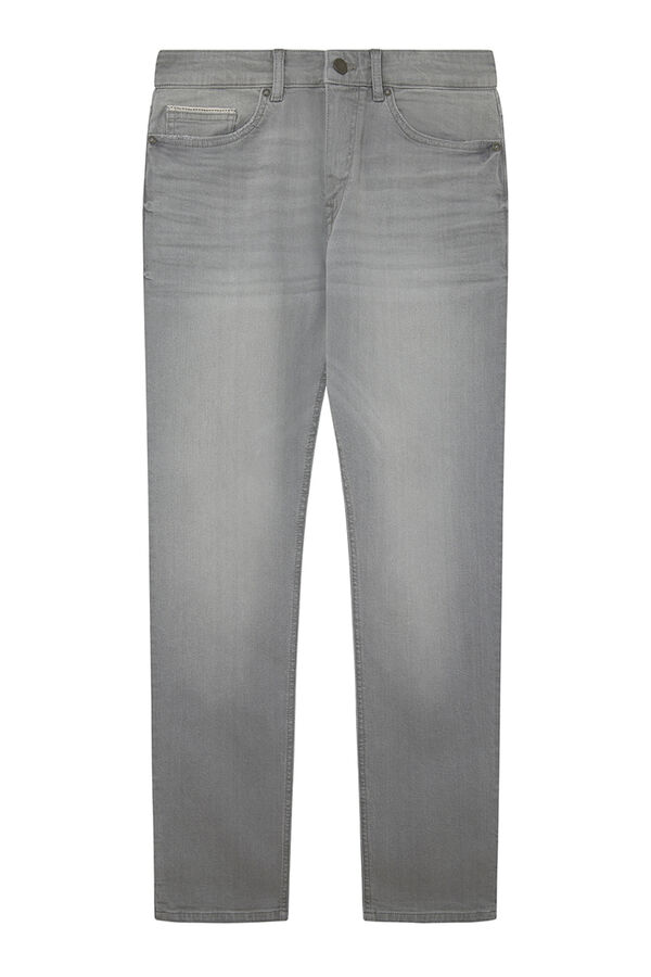 Springfield Grey light wash slim fit jeans grey