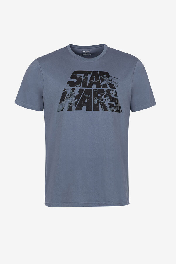 Springfield T-shirt ™ Star Wars bleu acier
