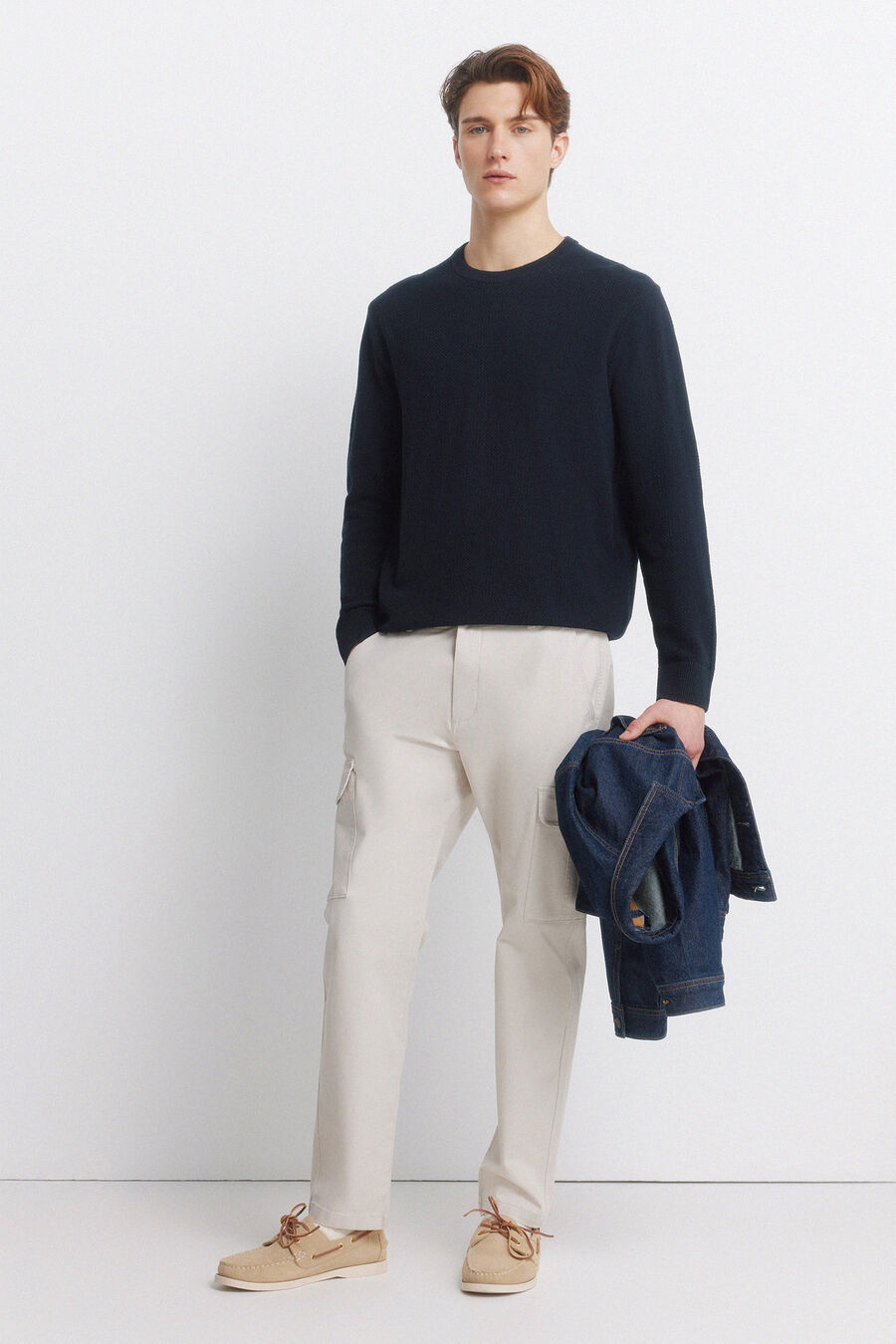 Pantalón cargo comfort slim fit