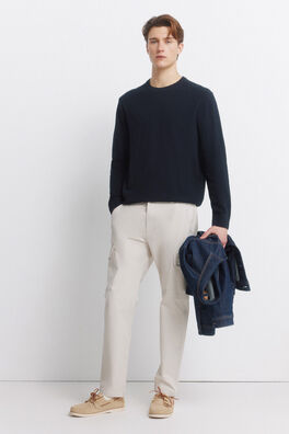 Pantalón cargo comfort slim fit