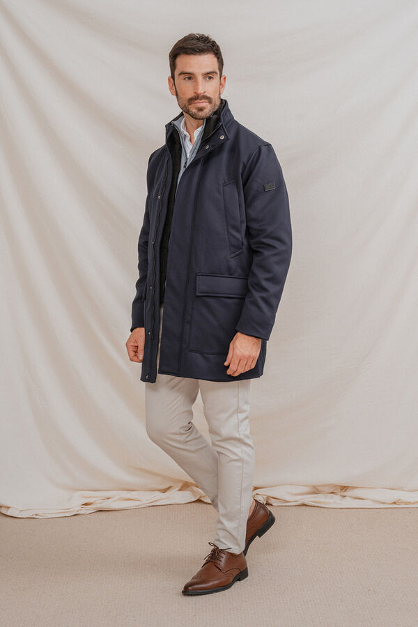 Celopman Parka Doble azul