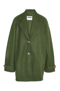 Noisy May Stoffmantel mit Revers und &Auml;rmel