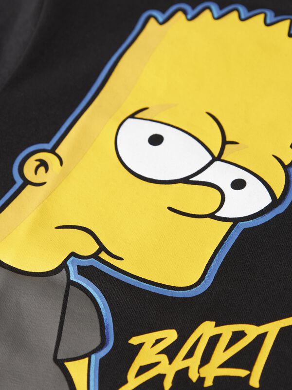Name It Bart Simpson T-shirt  Crna