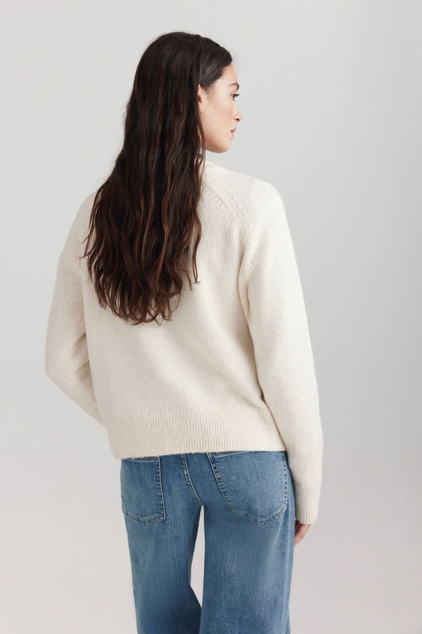 Springfield Bow jumper white