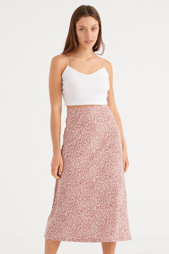 Springfield Printed midi skirt color