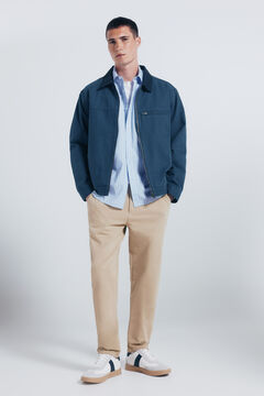 Springfield Striped poplin shirt