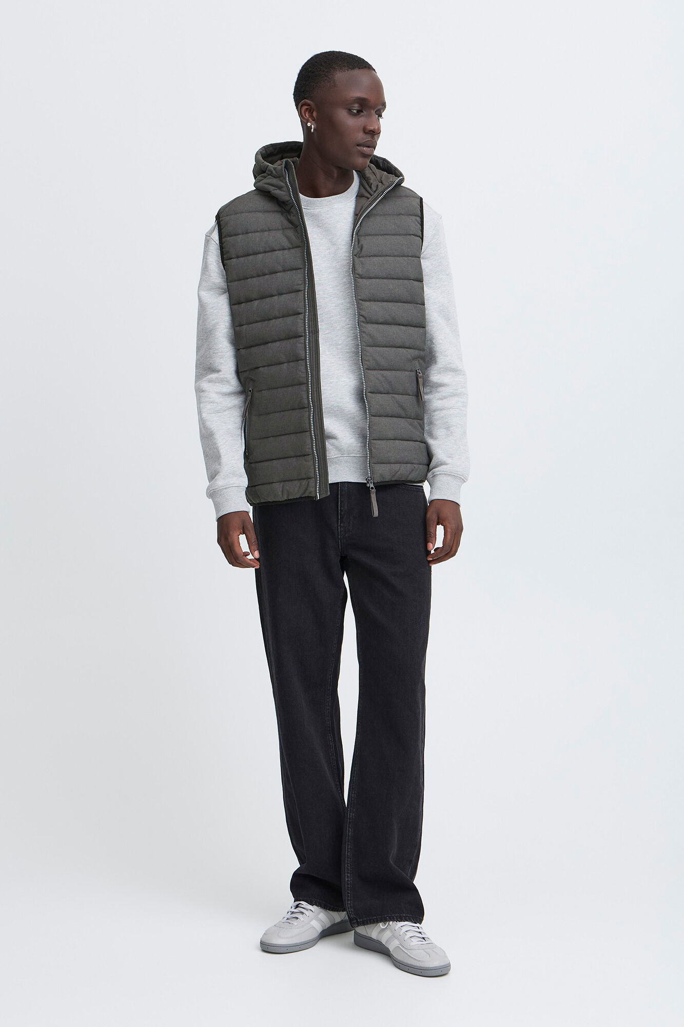 Blend Chaleco con Capucha