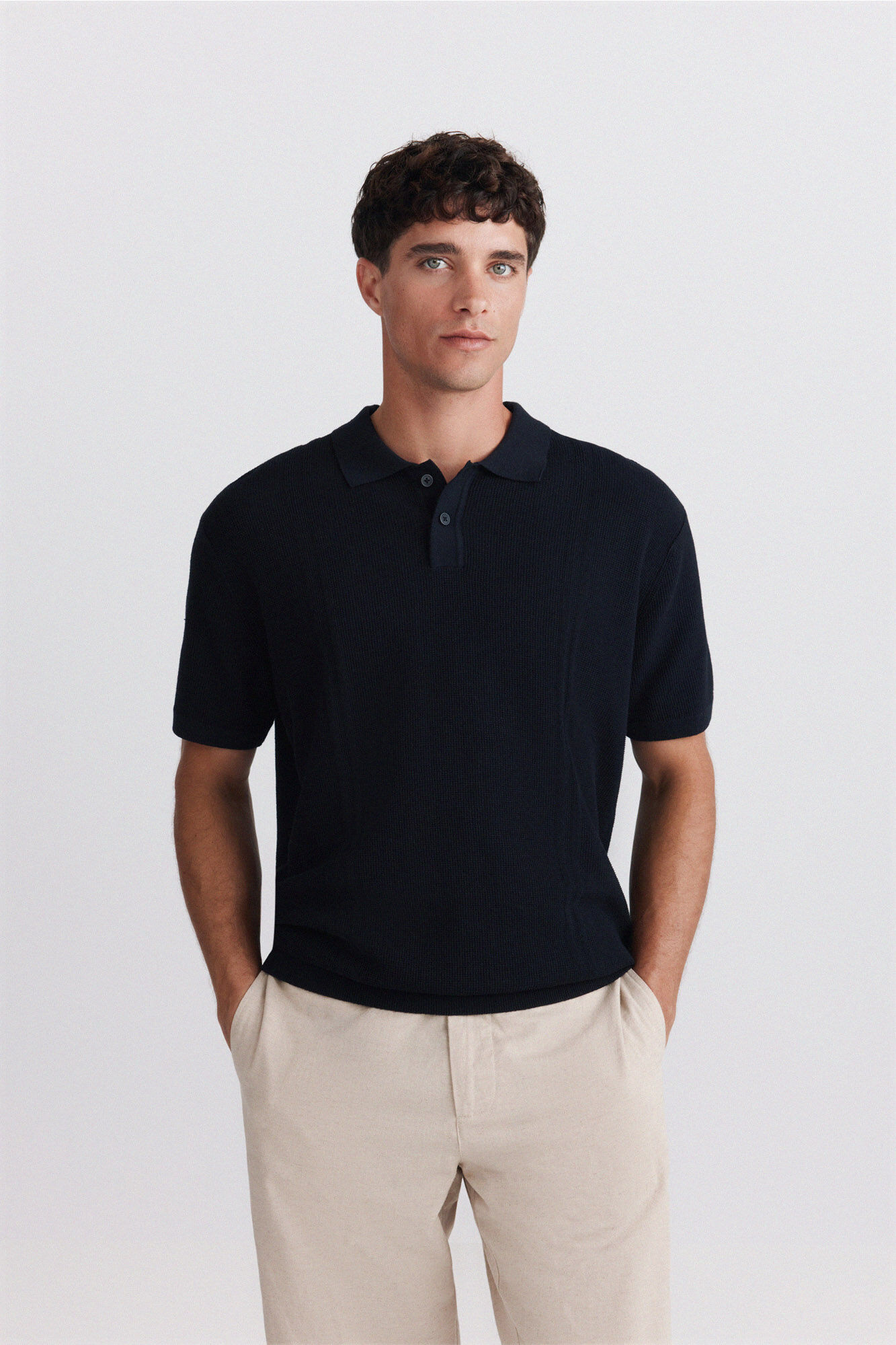Springfield Basic structure polo shirt