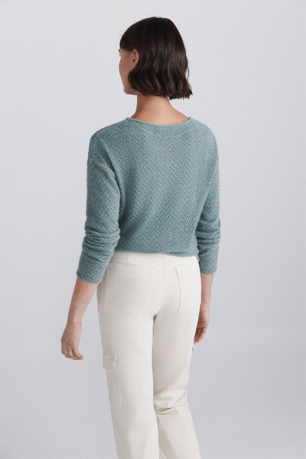 Springfield Plain basic jumper green