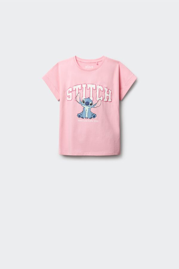 Springfield Kids Majica kratkih rukava "Lilo &Stich" za devojčice Roze