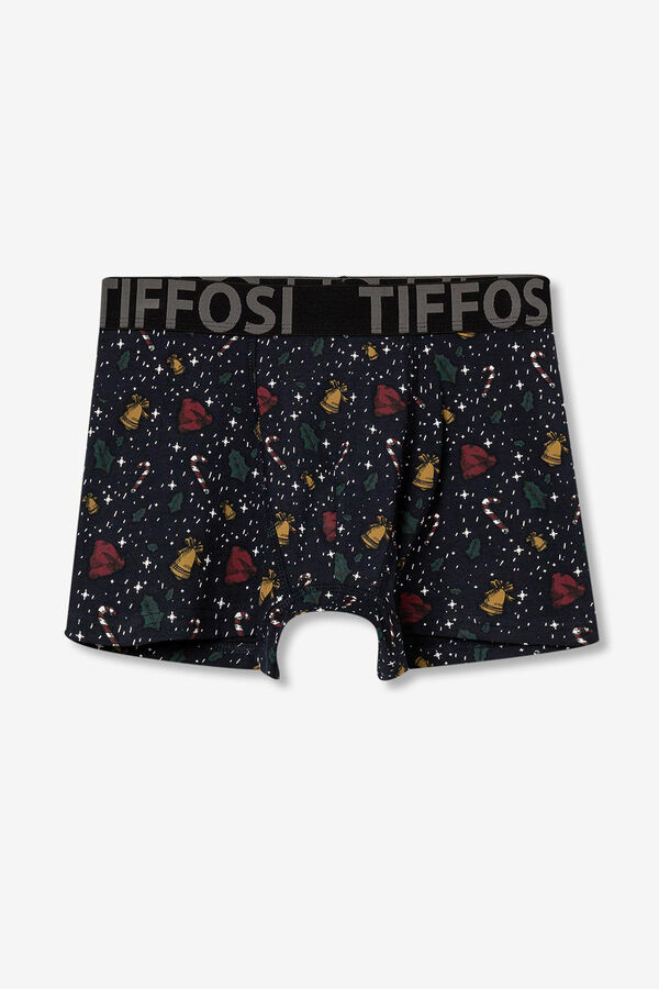 Tiffosi Boxers navide&ntilde;os blanco