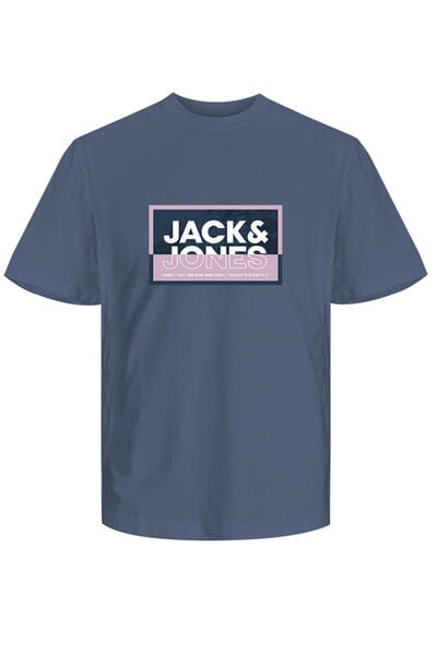 Springfield Regular fit T-shirt with logo. blue