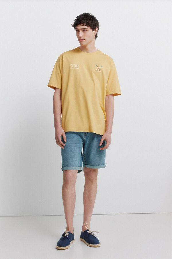 Springfield Waves T-shirt printed
