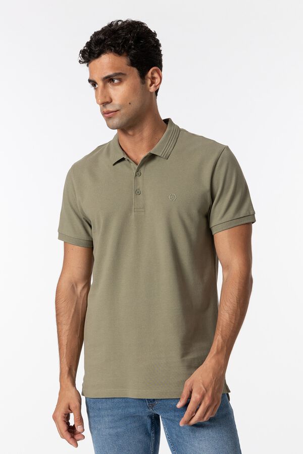 Tiffosi Piqu&eacute; Polo Shirt beige