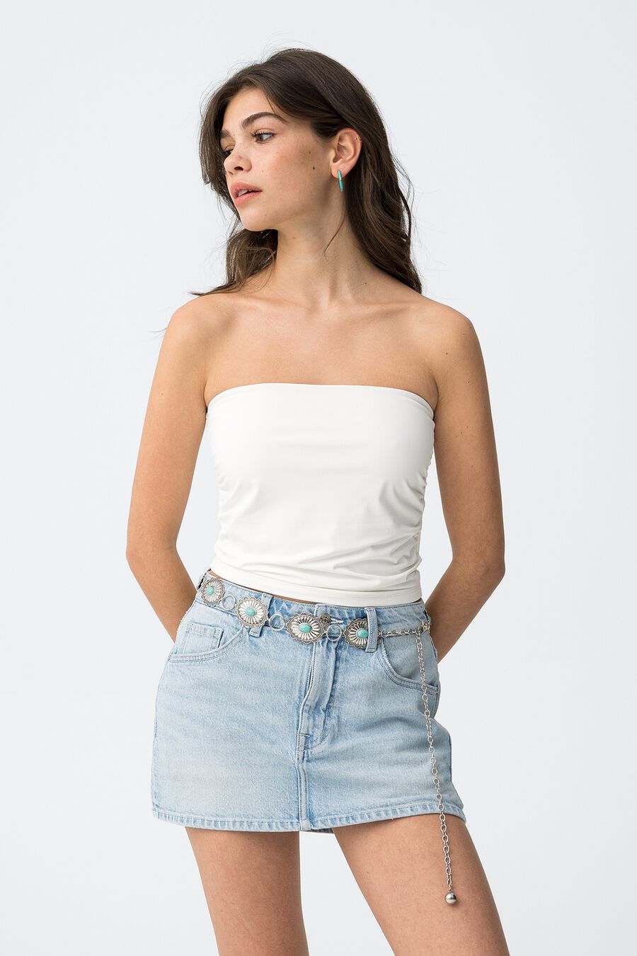 Top bandeau ajustado