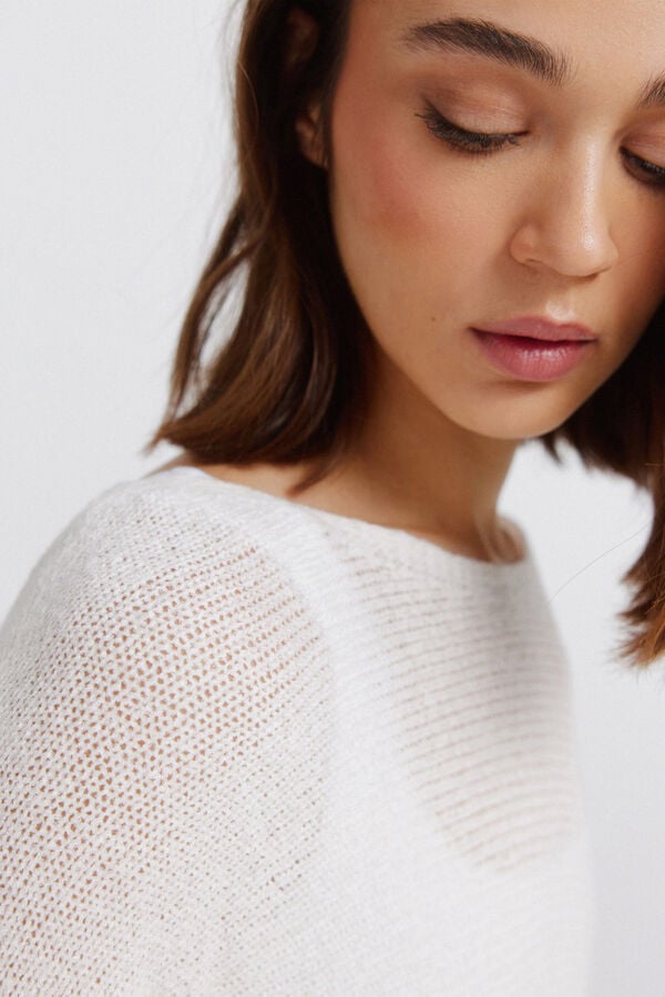 Springfield Boat neck jumper Bež