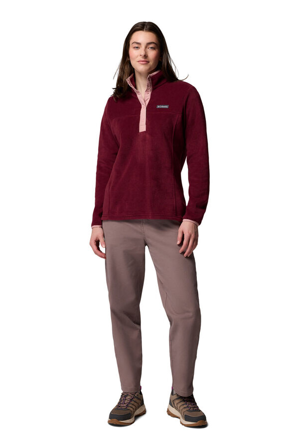Columbia Half- fastening fleece  imprim&eacute;