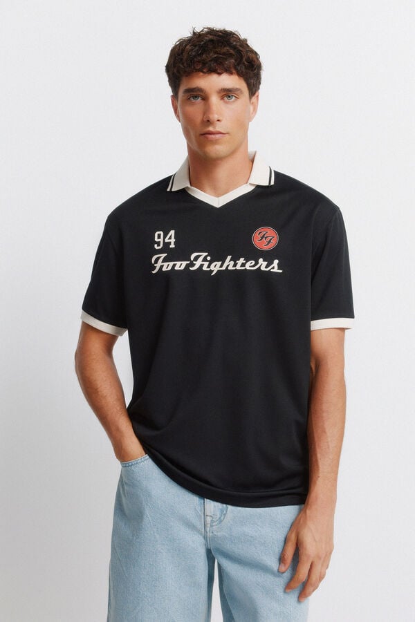 Springfield Foo Fighters Football T-shirt black